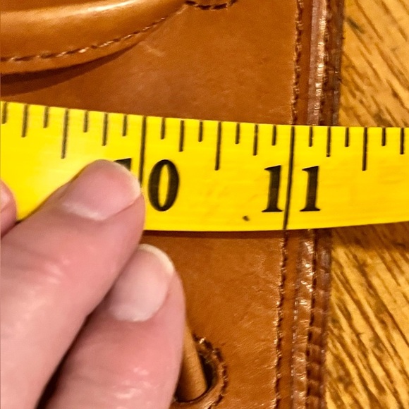 Madewell Tan Leather Bucket Bag Interior Pockets Large Maybe Lafayette Classic - Picture 14 of 17